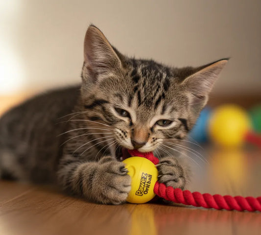 Chaton hyperactif et mordilleur : Quel jouet choisir pour le calmer ?